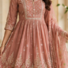 Rose Gold Indo Western Dress