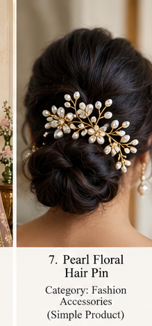 Pearl Hair Accessory Set