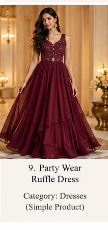 Midnight Luxury Party Dress