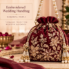 Embroidered Wedding Handbag