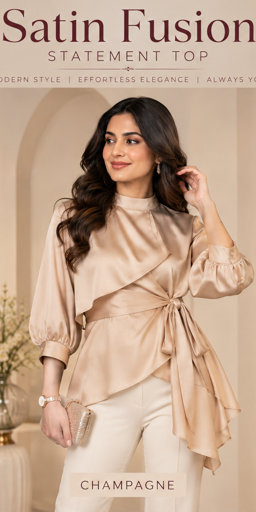 SFSC Satin Fusion Statement Top
